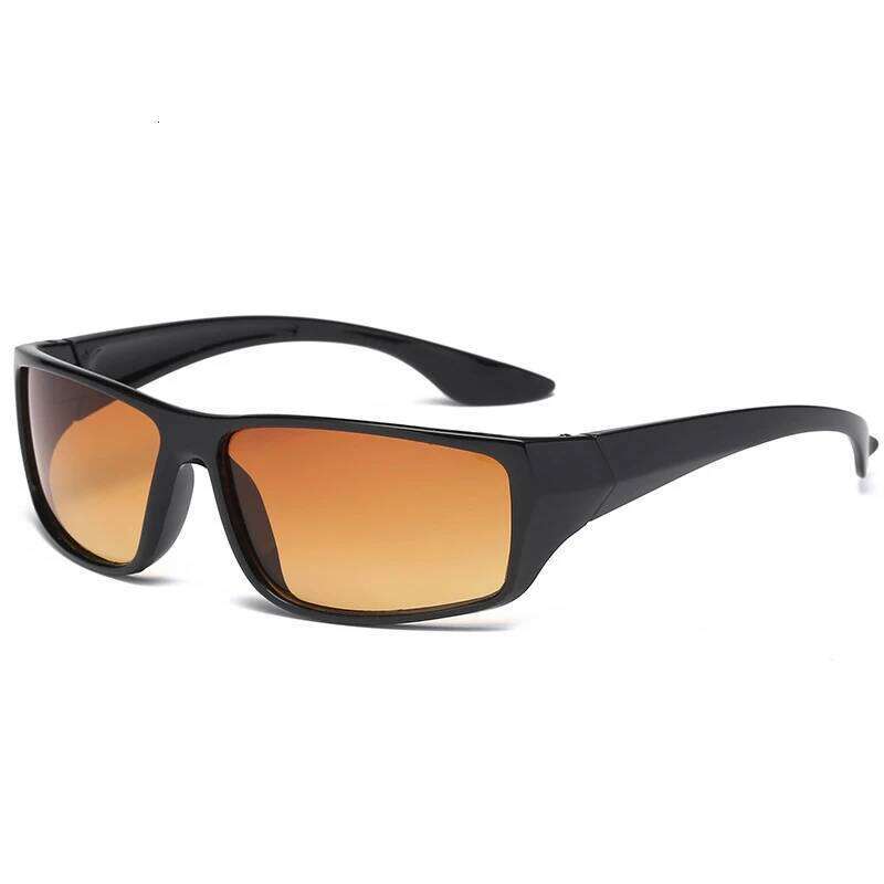 Men Vision Glasses Women Polarized Yellow Lens Anti-Glare Goggle Night Driving Sunglasses Eyewear UV400 H260129