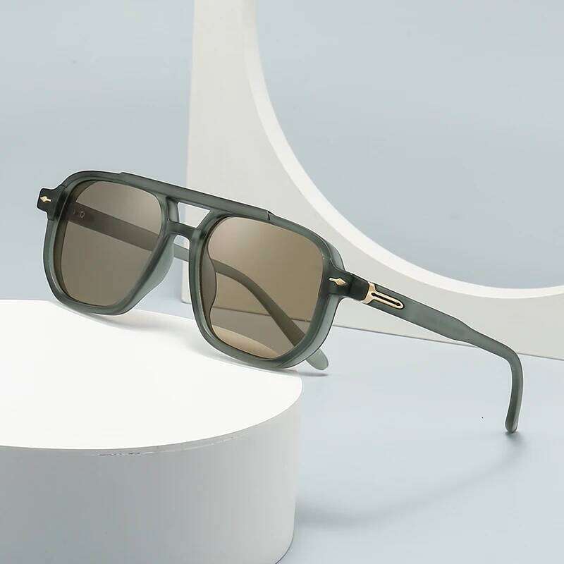 European and American Cross-Border Trendyy Street Photography Retro Literary Modern Charm Ins Pilot Sunglasses H260129