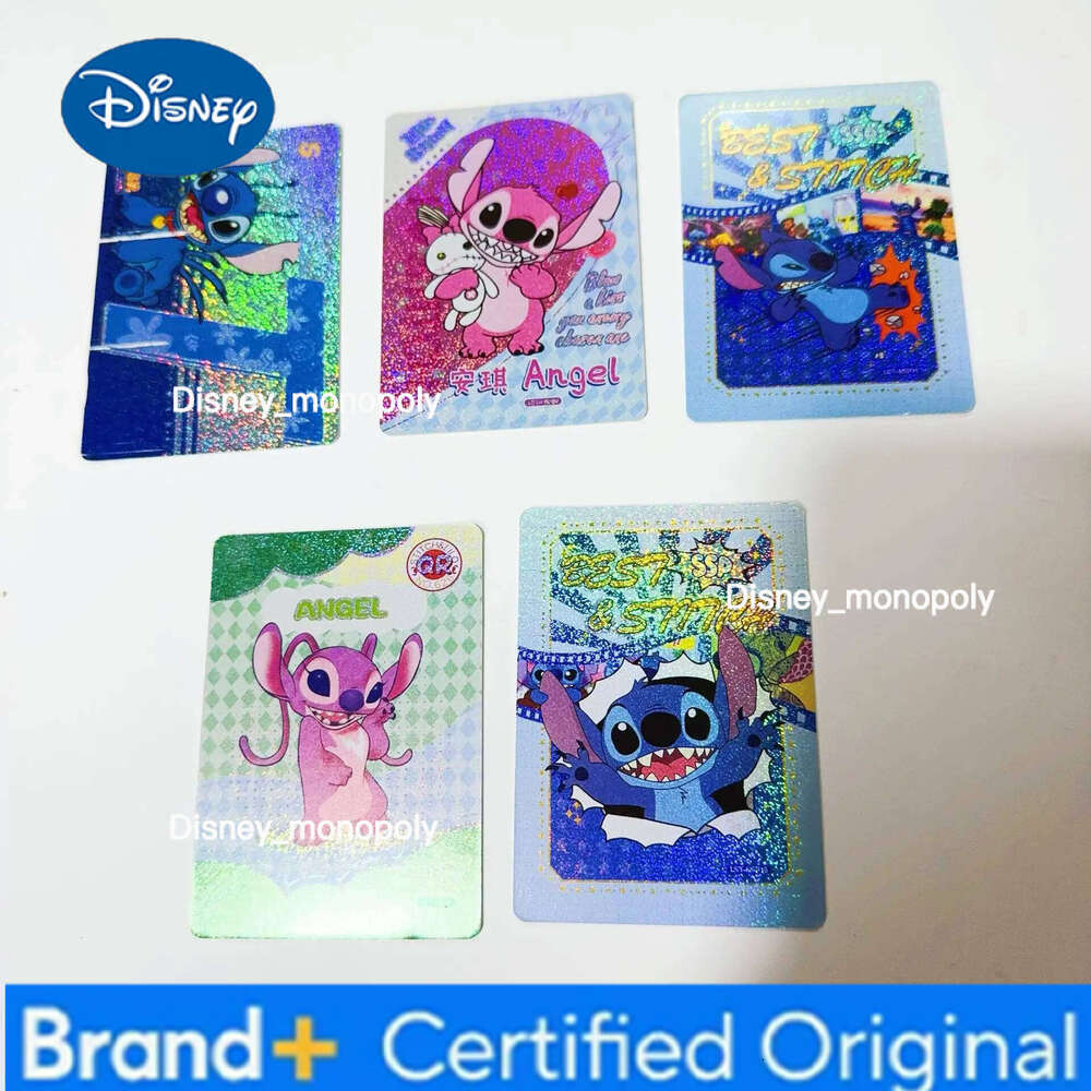 Disney Stitch Classic Character Anime Children's Fan Creative Gift Collection Card Wholesale H260129