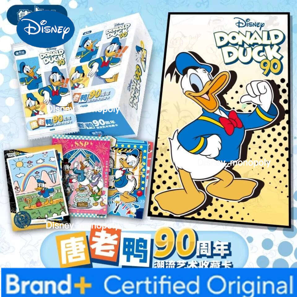 Disney Genuine Card.fun Donald Duck 90th Anniversary Series Fiction Card Classic Limited Edition Cartoon Character H260129