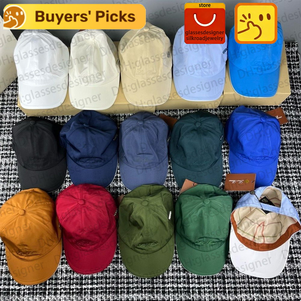 Loro Cotton Piana Luxury Designer Cap & Casquette Luxe Collection - Premium Baseball Cap, Trucker Hat & Golf Caps for Men - High-End Gorras, Fitted Hats & Cappello Uomo