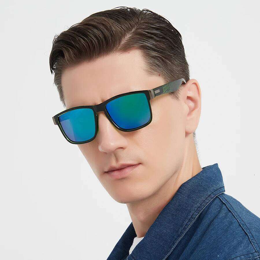 4 PCS Fashion Vintage Square Pattern Sunglasses Men Women Driving Luxury Brand Designer Sun Glasses Man Driver's Eyewear UV400 H260129