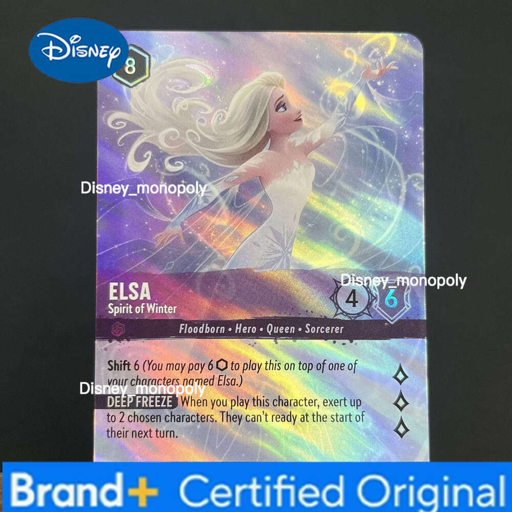 Disney The First Chapter elsa mickey mouse maui belle stitch tinker bell Enchanted English Lorcana proxy card tcg H260129