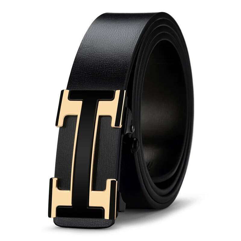 High Quality Men's Casual Designer Genuine Leather Strap Belts Male Metal Buckle Fashionable Belt for men jeans belt X260128 - view 4