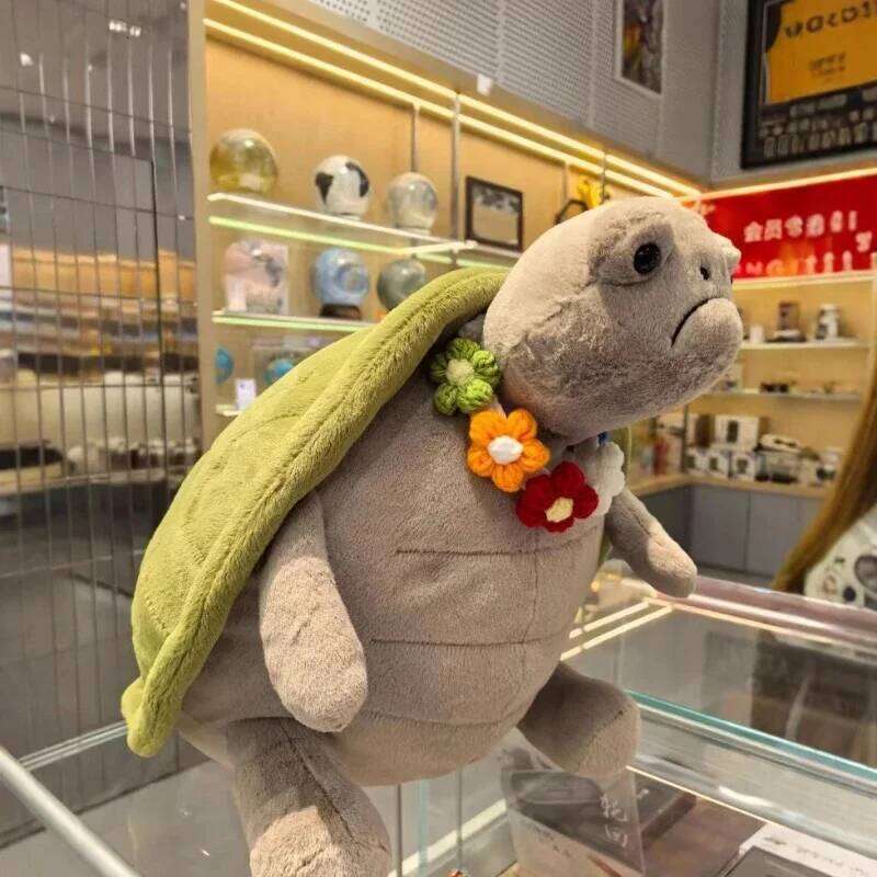 Turtle Animal Series Plush Toy in Stock Simulation Doll Cute Comfortable Touch Warm Heart Healing Birthday Gifts Y260128