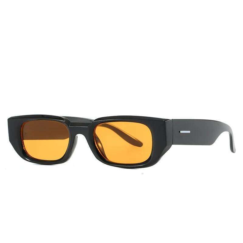Men Vintage Rectangle White Frame Sunglasses Fashion Retro Brand Designer Sun Glasses UV400 Shades Eyewear Women Goggles H260129