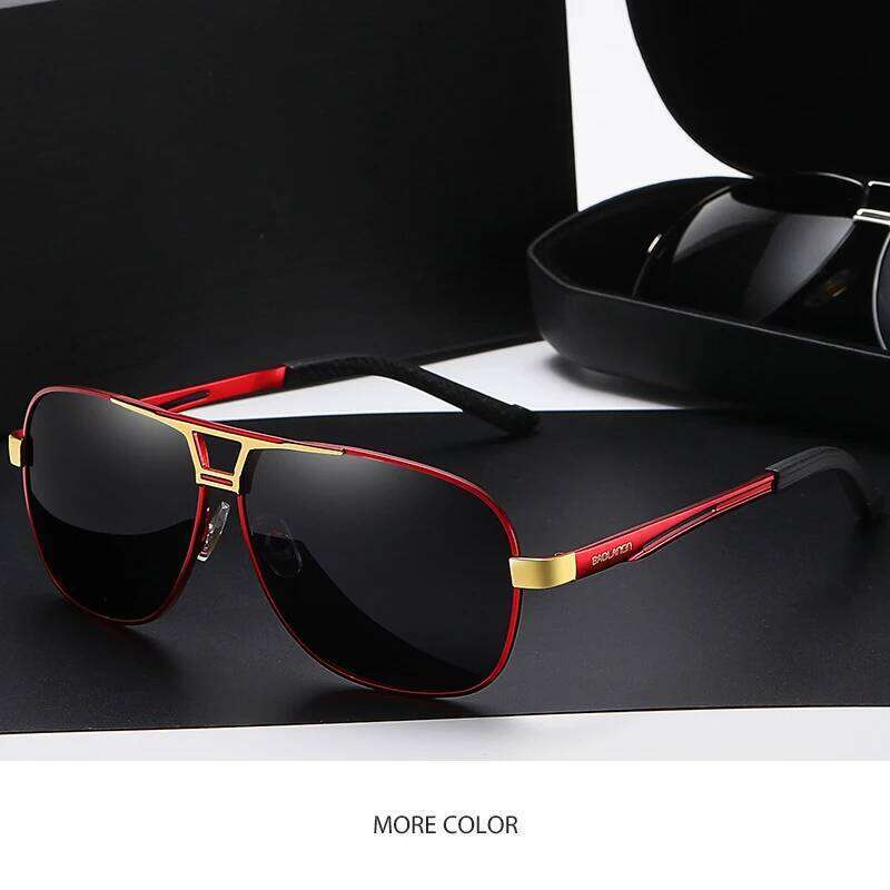 HUA Photochromic Male Eyewear New Sunglasses Vintage Men's Driving Sunshade Sun Glasses UV400 Gafas De Sol H260129
