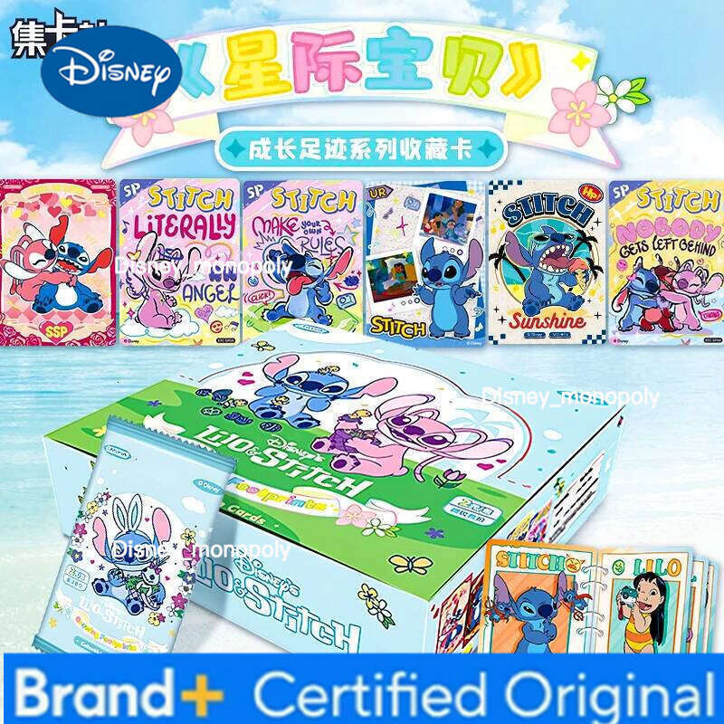 Disney Cards Booster Box Lilo & Trading Game Stitch Angel Fun Collection Card Children Toy Gift H260129