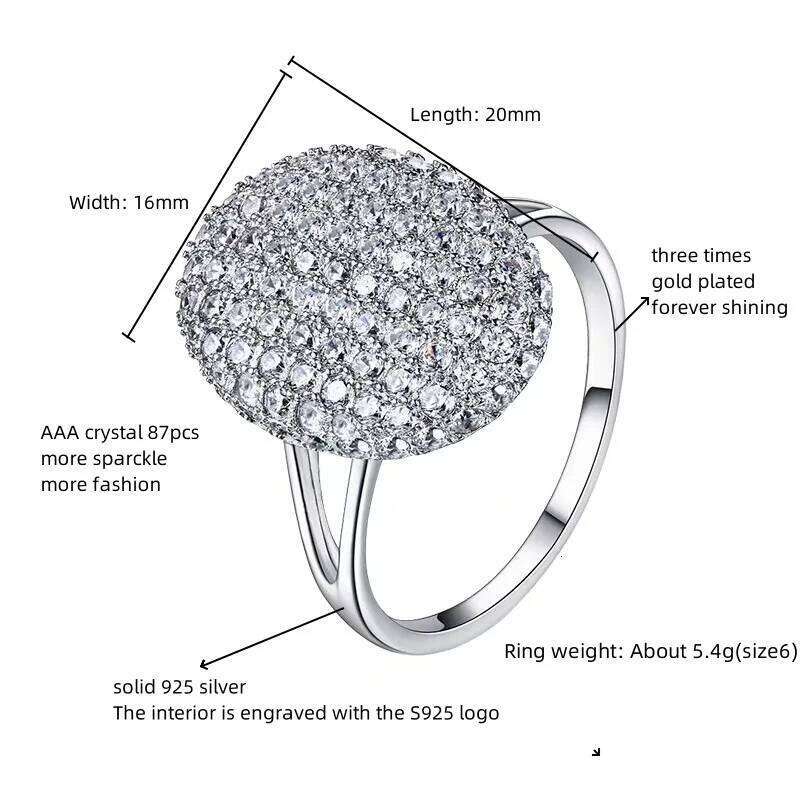 Authentic S925 sterling silver set with diamond Twilight Breaking Dawn Bella engagement wedding ring Fashion jewelry gift C260129