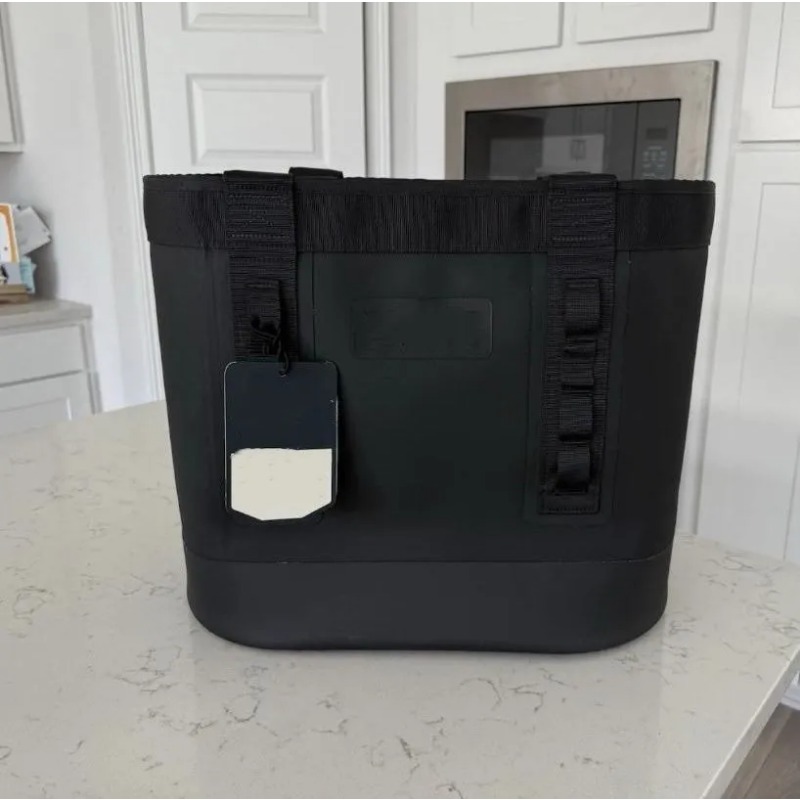 Durable Waterproof Large Tote Bag with Internal Dividers - Perfect for Picnics & Camps