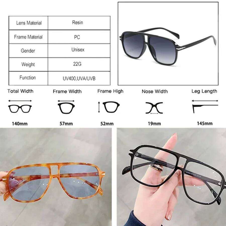 JNPCXI Retro Double Bridges Men Pilot Sunglasses UV400 Rivets Decoration Leopard Shades Women Trending Sun Glasses H260129