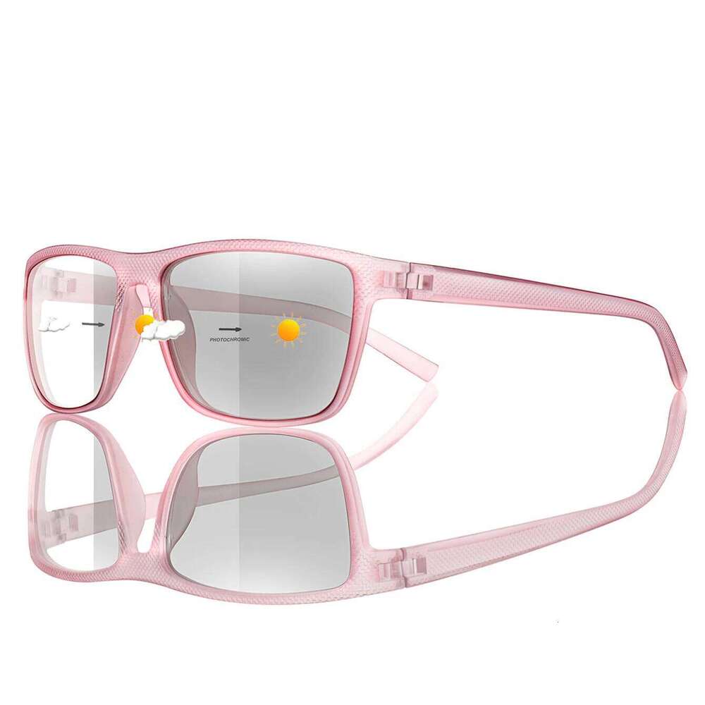 Men Women Fashion Photochromic Anti-glare Sunglasses Classic Square Driving Outdoor Sports Cycling Running Eyewear H260129