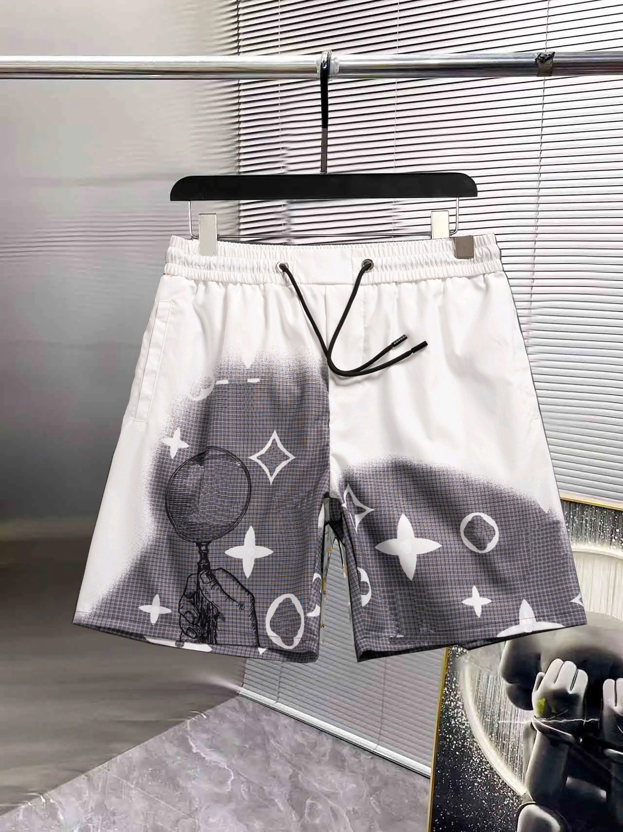 Summer Mens Shorts Mix brands Designers Fashion Board Short Gym Mesh Sportswear Quick Drying SwimWear Printing Man S Clothing Swim Beach Pants Asian Size M-3XL