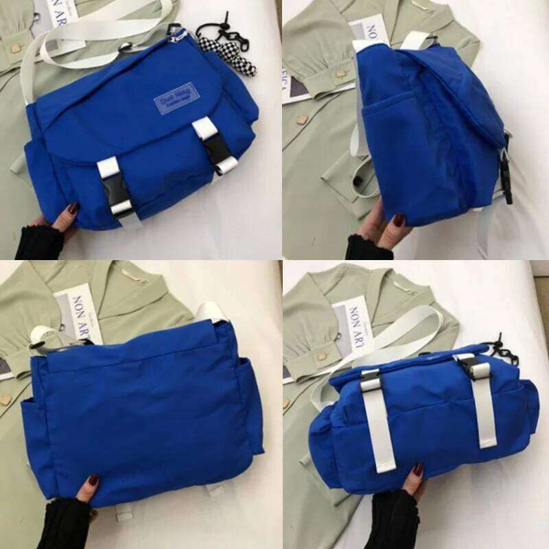 Waterproof Oxford Large Capacity Shoulder Crossbody Bags for Teenager Women Harajuku Messenger Bag Student Schoolbag Sac Bolso