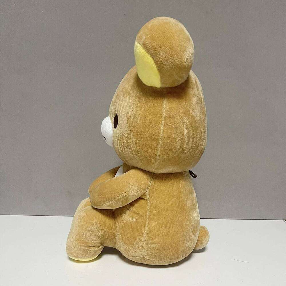 Rilakkuma Plush Brown Super Soft Kawaii Cartoon Bear Cute Stuffed Animal Doll Kids Xmas Gift Y260128