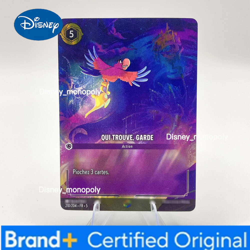 Disney PROXY Lorcana Chapter 5 French Foil Mufasa Scar Olaf Clarabelle Archimede Arthur TCG Game Collection Cards H260129