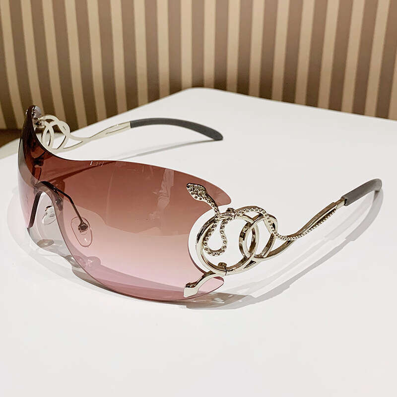 Y2K Snake Sunglasses Pattern Purple Pink Large Frame Street Style for Driving Outdoor Daily Wear Gift High Quality 1 Texture