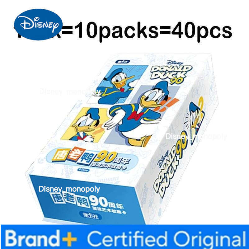 Disney Genuine fun Donald Duck For Children Classic Family Happy Animation Rare Limited Game Collection Card Christmas Gifts H2601291