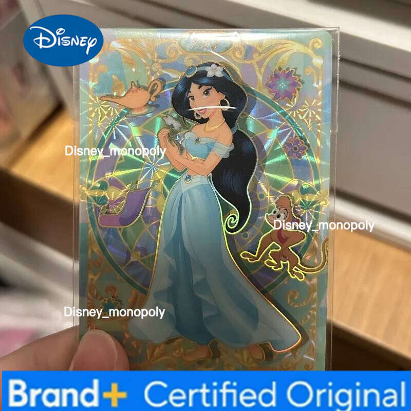 Disney Fun Princess Cards Cinderella Snow White Shining Self Series Cartoon Character Collection Card Gift H260129