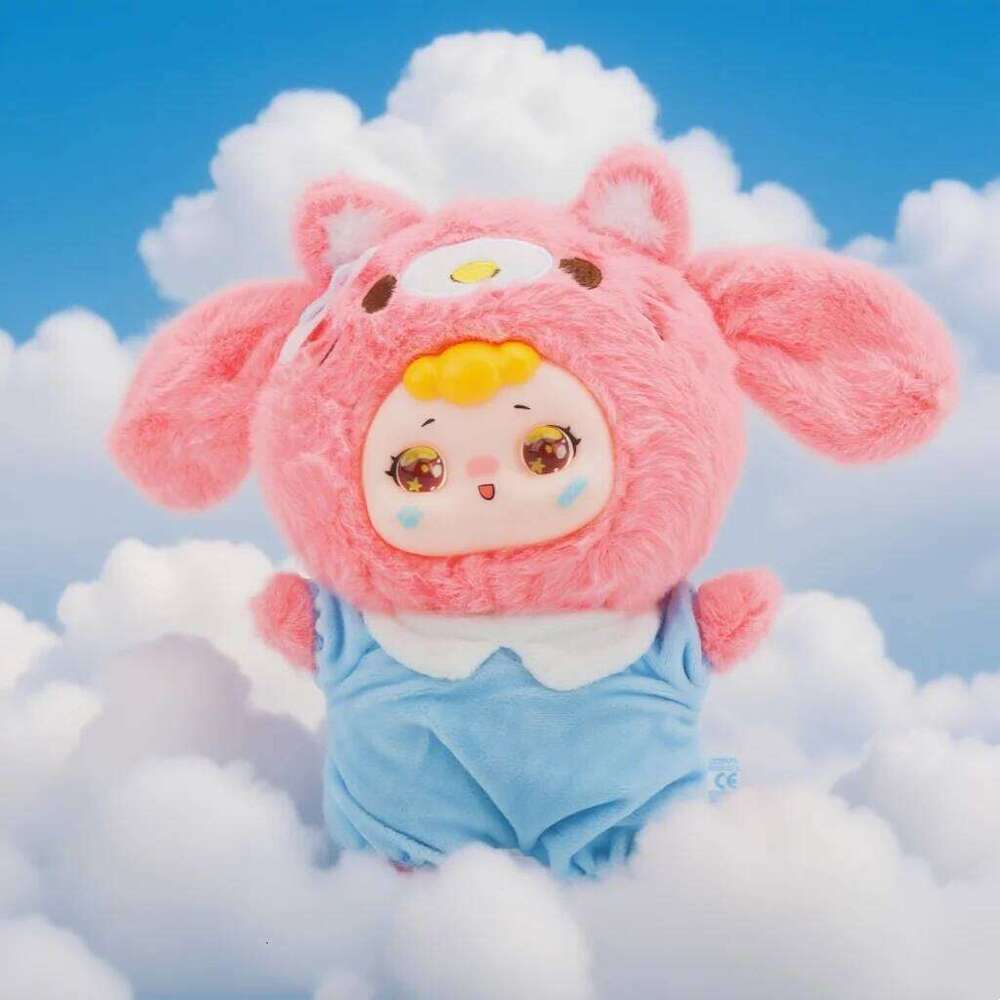 Cute Random Face Kitten Plush Toy Vinyl-Plush Stuffed Cat with Surprise Expressions for Kids&Cat Lovers Party Gift Hang Bag Y260128