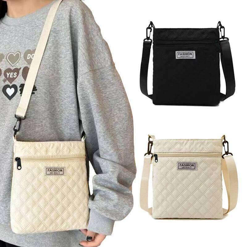 Neutral style rectangular bags men and women. Suitable for students to carry as a crossbody bag when going out or shopping. XJ260129