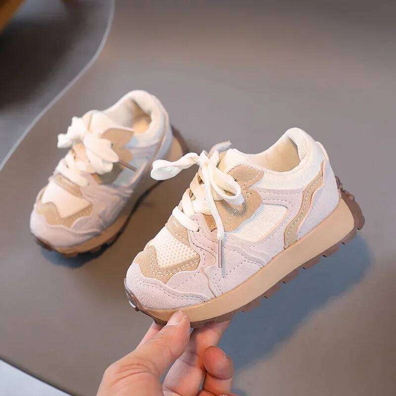 2024 New Children Casual Toddler Infant Kids Baby Boys Girls Breathable Sport Running Sneakers Soft Children's Shoes Y260128