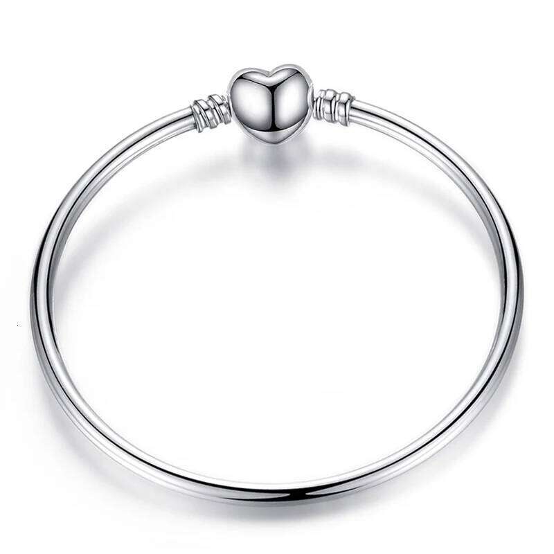 High Quality Real Forever Love Charm Bangles For Women Fit Original Brand DIY Beads Fine Bracelet Jewelry Special Offer H260129