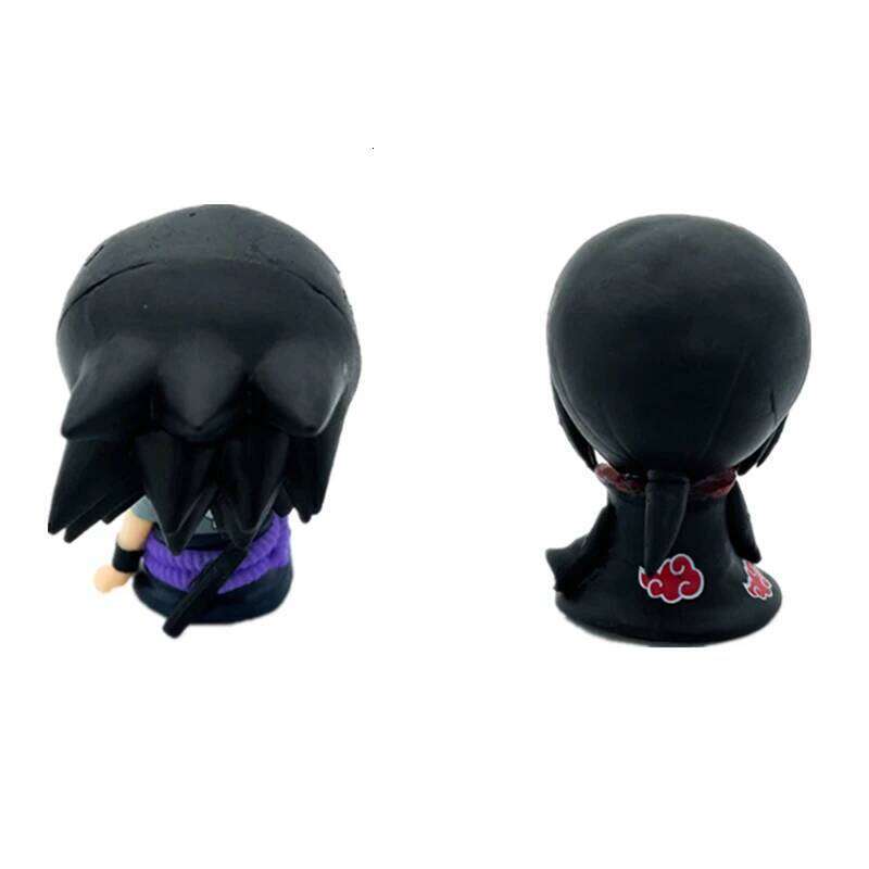 Popular Naruto anime Kakashi action Q version models cute Sasuke Itachi figures car decoration accessories toys Z260129