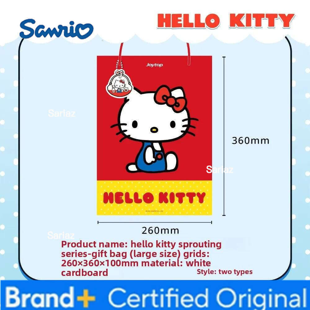 Sanrio Gift High Appearance Portable Cartoon Tote Storage Bag Hello Kitty Packaging Pouch for Party Birthday Present H260129