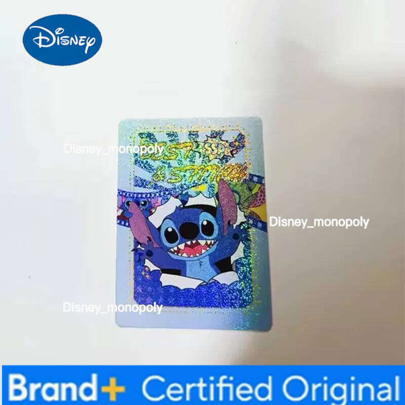 Disney Lilo & 160pcs Cute Cartoon Stitch Angel Character Fun Game Collection Card Anime Toy Children Toys Gifts H2601291 H2601291