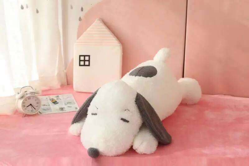 Big Size Stuffed Surroundings Extra Large Puppy Dog Pillow Bed Cushion Fill Snoopy Plush Doll Girl Gift Y260128