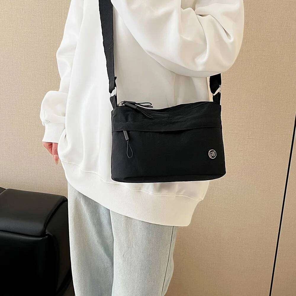 New Women's Crossbody for Commuting, Lightweight, Large Capacity, Fashionable, Multifunctional, Multi Pocket Shoulder Bag XJ260129