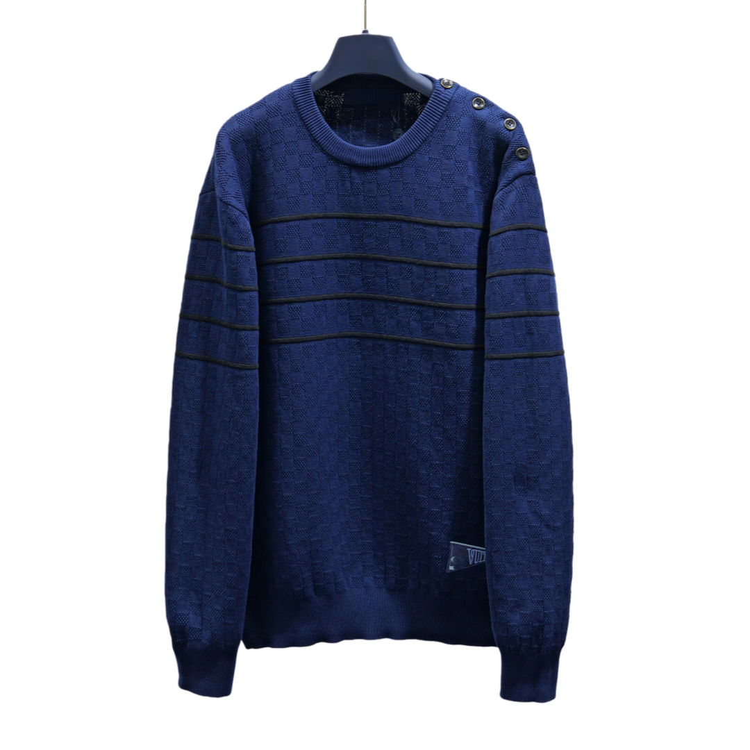 classic Knitted pullover sweater Men sweater Cotton Top designer Luxury Casual wool pull Alphabet Embroidery Mens Women Sweaters cashmere Long Sleeve Jumper S M L