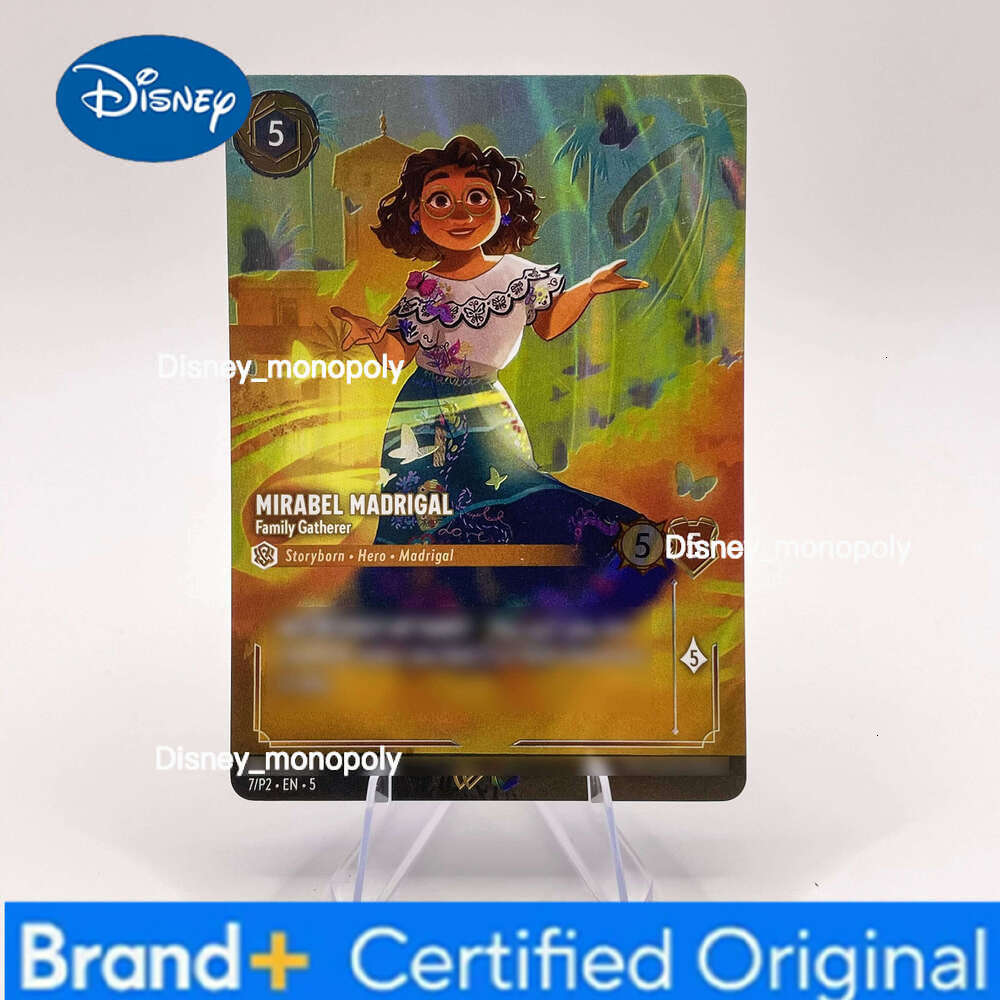 Disney 5 PCS PROXY Lorcana Promo Foil Cards JAFAR HIRO HAMADA SCAR MIRABEK MADRIGAL STITCH TCG Game Collection Card H260129 H260129