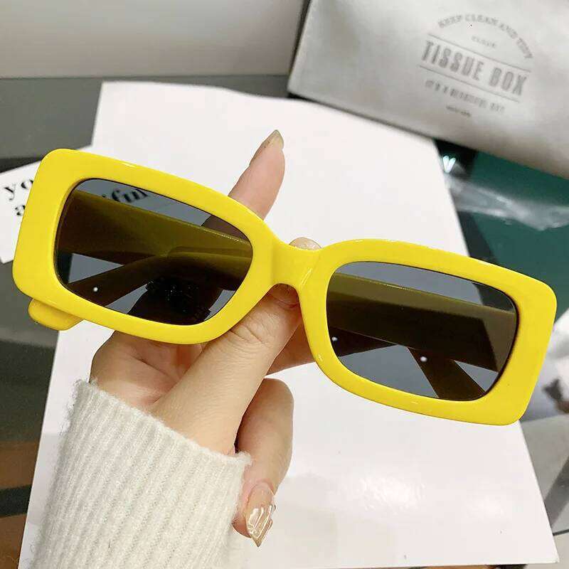 Vintage Square Sunglasses For Women Men Rectangle Sun Glasses Oval Eyewear Oculos De Sol for Male Female Eyeglasses H260129