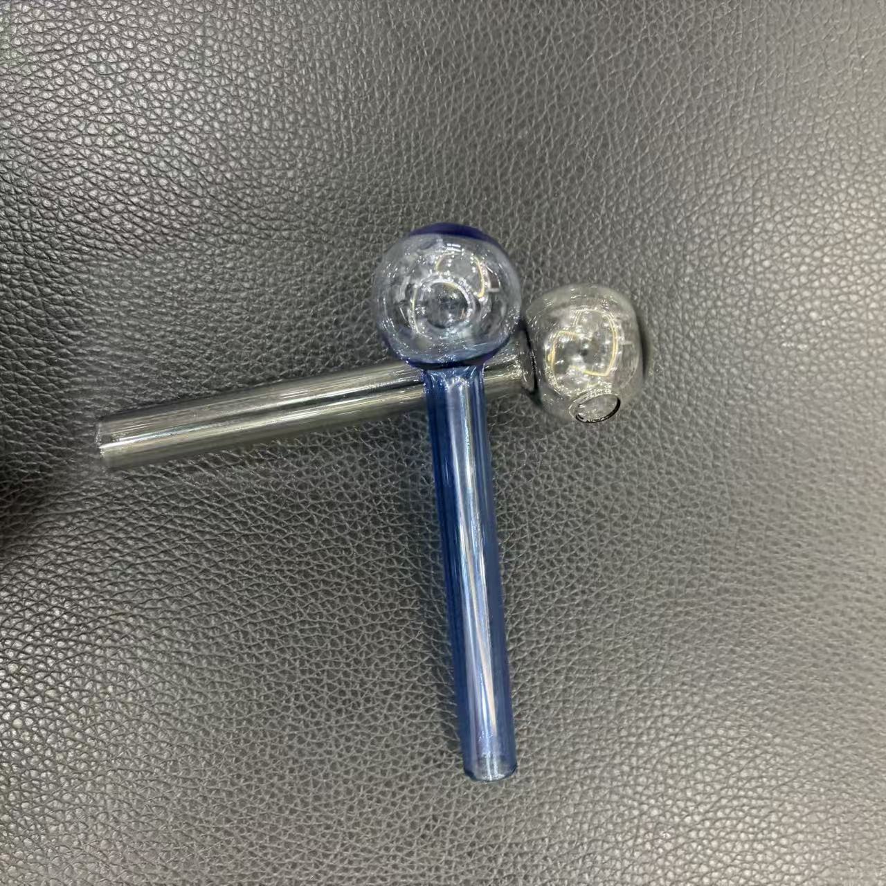 STOCK IN USA,9pcs Colorful Glass Oil Burner Pipe Spoon Hand Pipes For Smoking Accessories Tobacco Tool Smoke Straight Tube Pipe 4inch , 3-7 Days Deliv