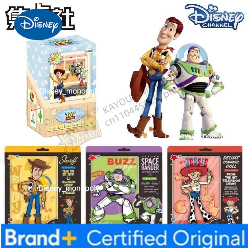 Disney Card.fun Genuine Toy Story 30th Anniversary Fun Life Series Woody Anime Peripheral Collection Original Box Card Gift H260129