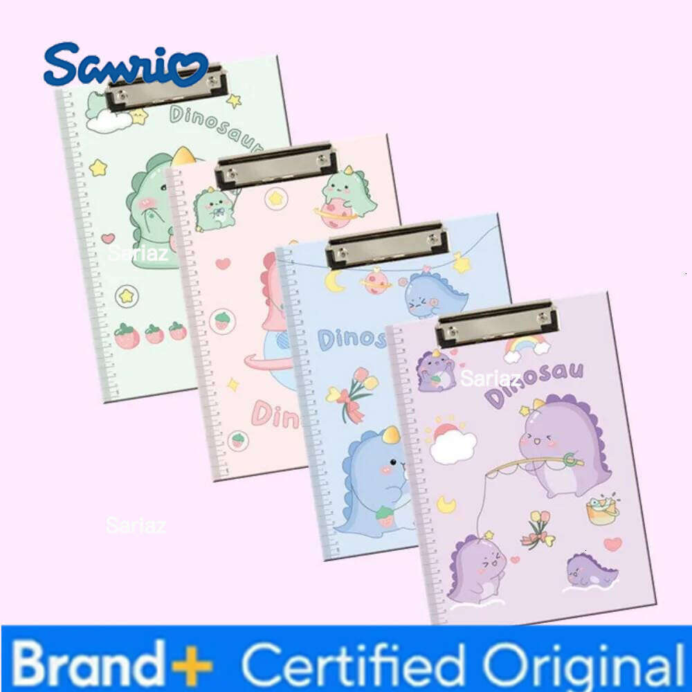 Sanrio A4 File Clipboard Writing Pad for Student Exam Large Document Organizer Office Stationery Folder Holder with Paper H260129