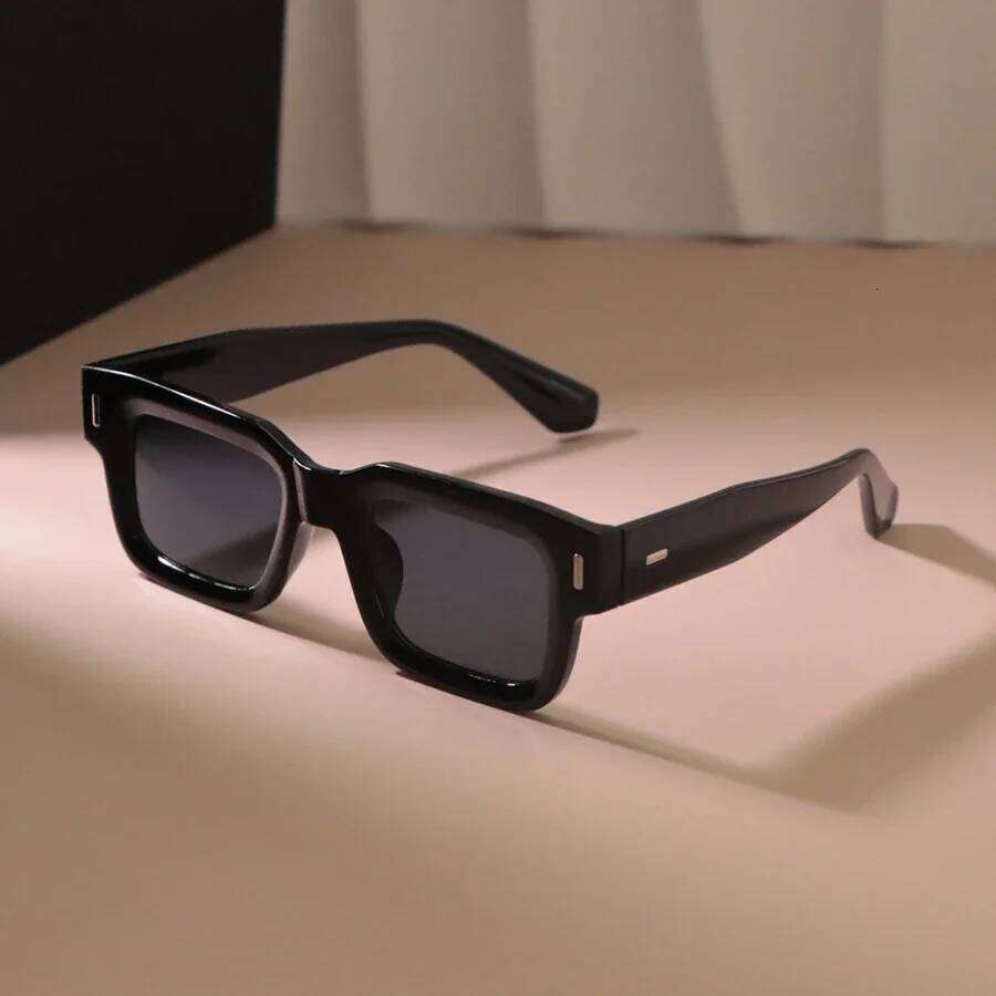 Square Vintage Sunglasses Women Men Outdoor Retro Sun Glasses Female Male Fashion Designer Mirror Frame Punk Oculos De Sol H260129
