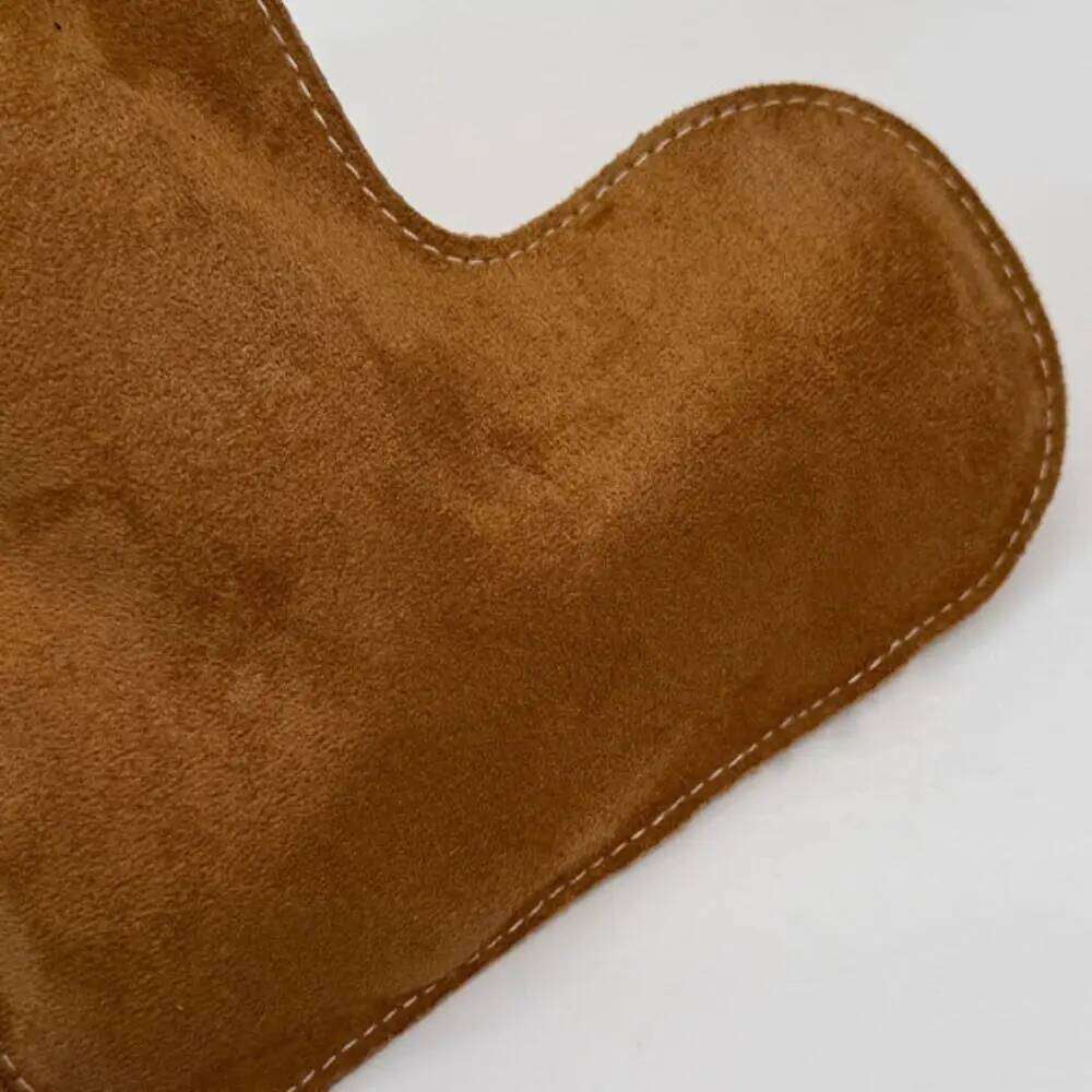 Portable Korean Style Suede Crossbody LambWool Lightweight Christmas Sock Casual Fluffy Lamb Fur Bag Autumn and Winter