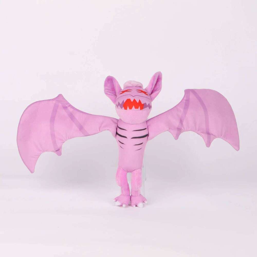 Smart 99 Nights In The Forest Plush Stuffed Animals Purple Bat Boss Toy Game Fans Birthday Gifts Toys for Kids Y260128