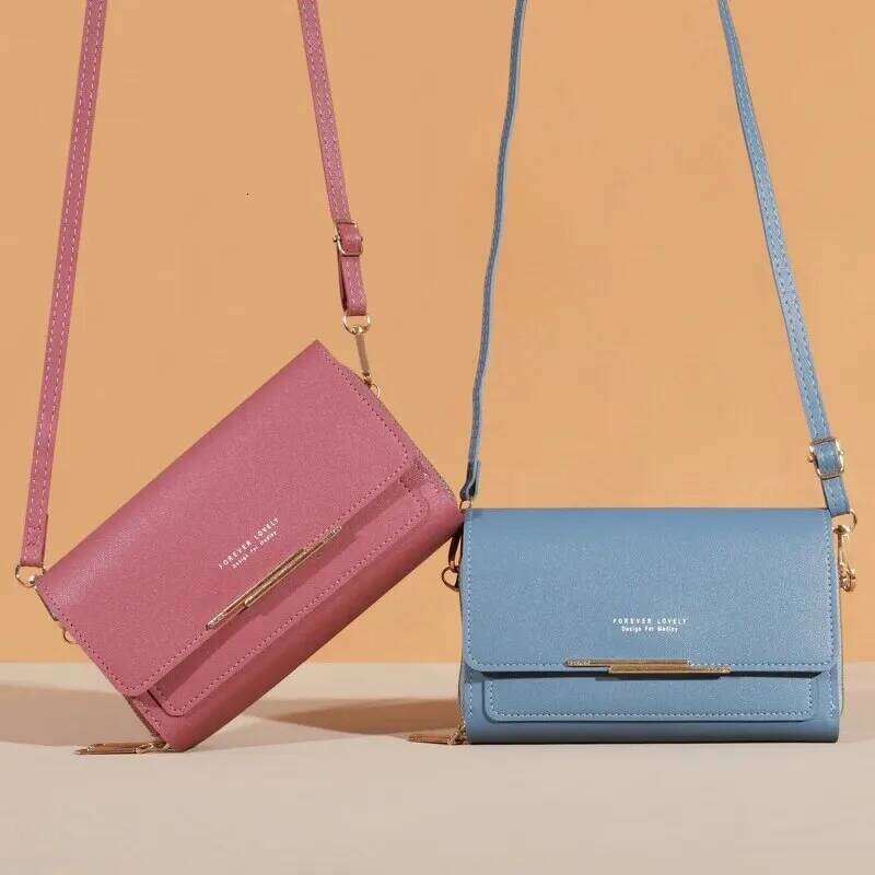 Women's Wallet Korean Handbag Multi Card Large Capacity Casual Shoulder Bag Mobile Phone Packet Fashion New Style XJ260129