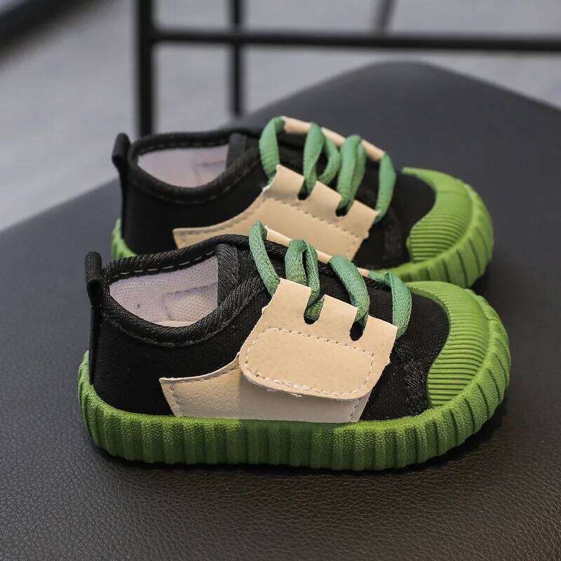 Casual Boys Girls Canvas Fashion Lightweight Soft Children's Flats Anti-slip Toddler Baby Shoes Kids Sneakers Y260128