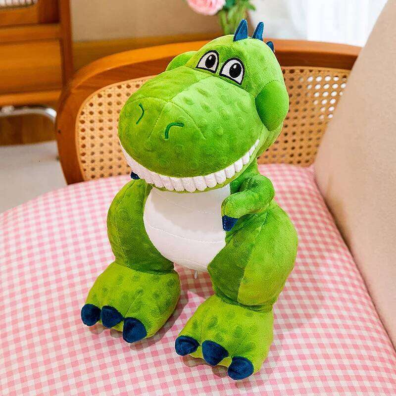 Cartoon bean beanie velvet dinosaur creative cute plush toy Tyrannosaurus rex doll foreign trade Y260128