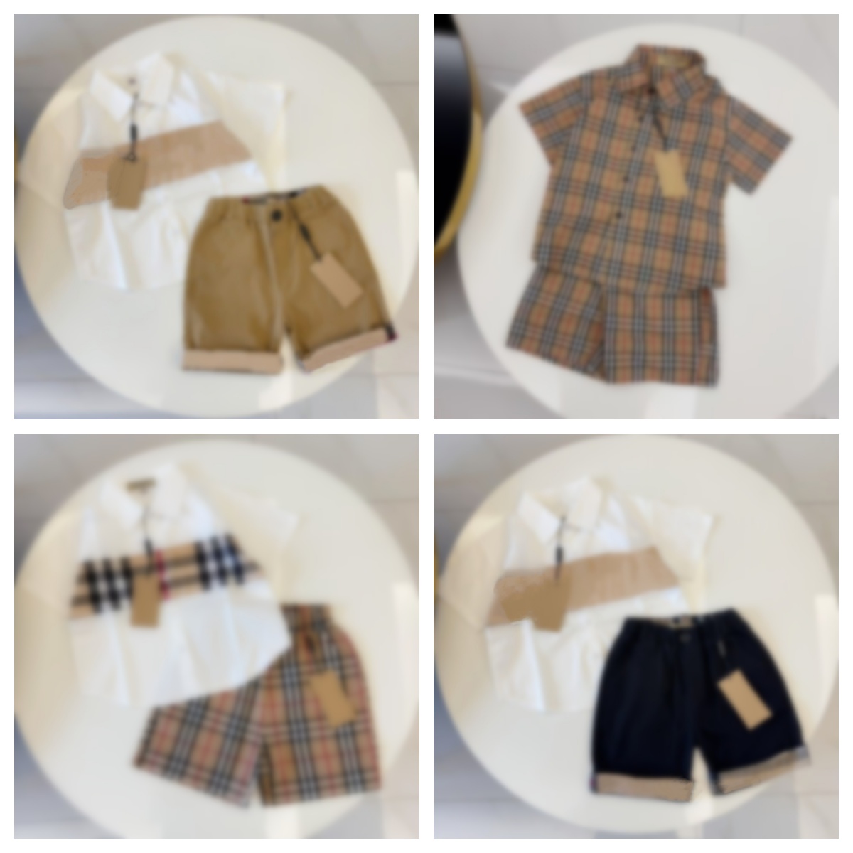 baby lapel tshirt kids designer clothes kid polo t shirt 2 pieces luxury girl boy shorts tracksuit new son daughter Children's Day vacation school start gifts