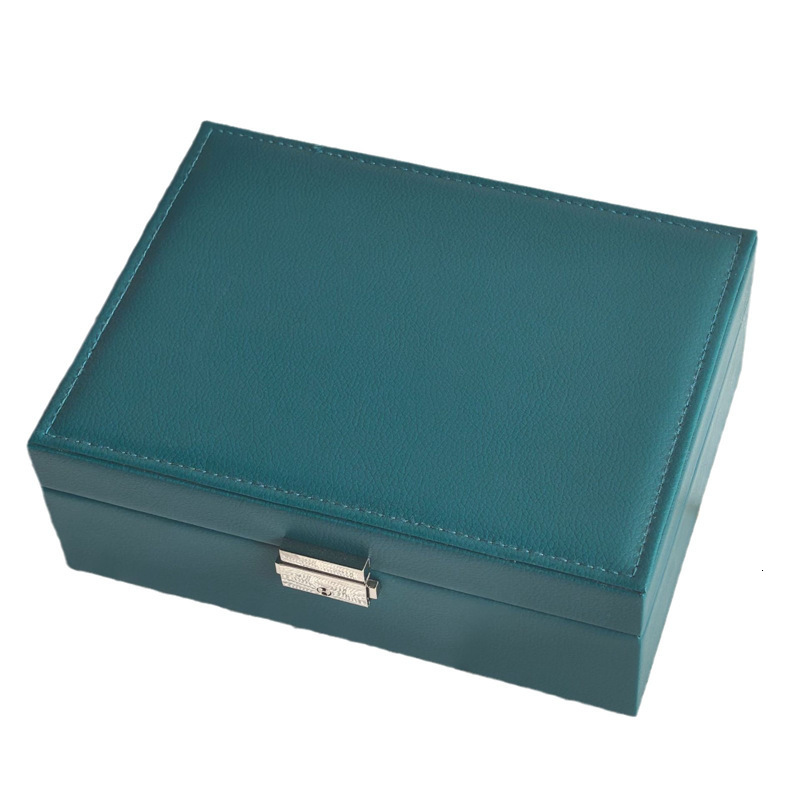 Multi-layer Jewelry Storage Box High-end Necklace Storage Light Luxury Home Gift Box Leather Jewelry Gift Box231117bj