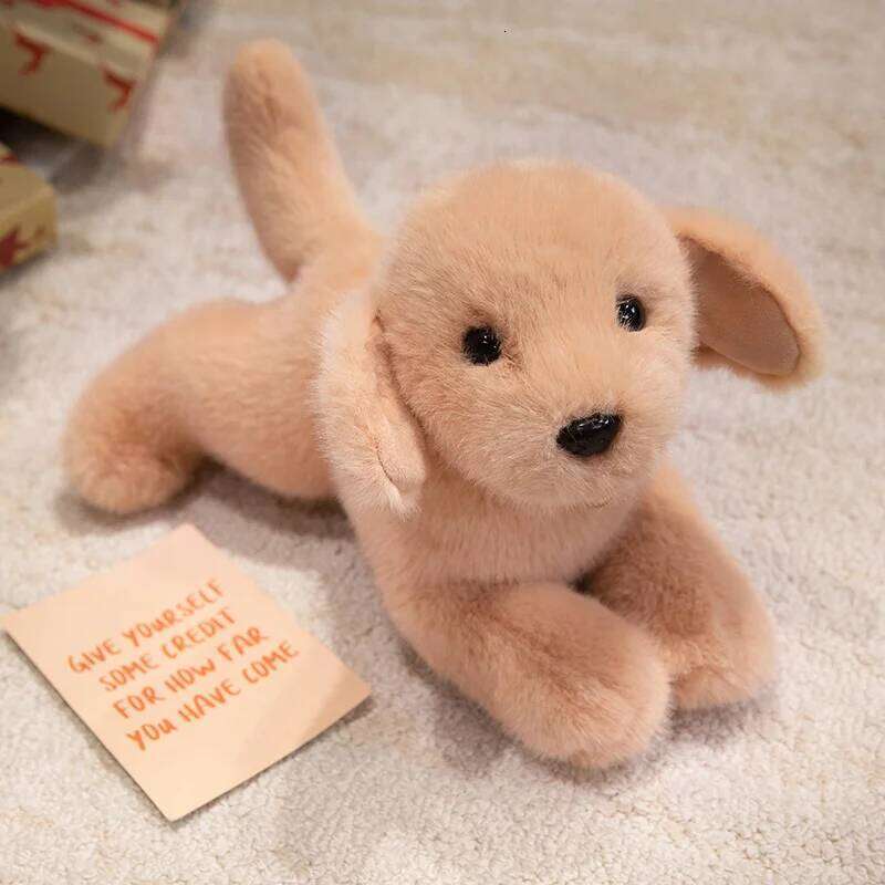 Retriever Simulated Golden Toy Fill Dog Plush Toys for Pet Enthusiasts Birthday and Christmas Gifts Y260128
