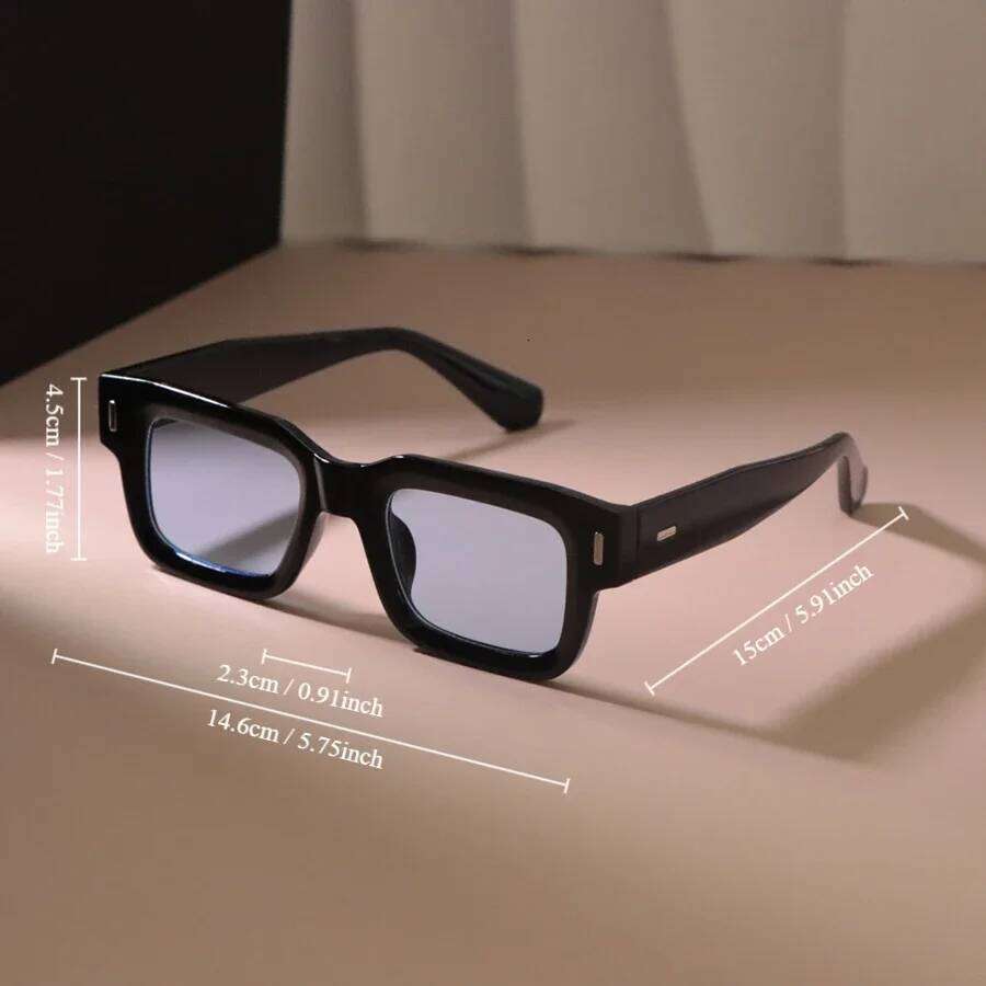 Square Vintage Sunglasses Women Men Outdoor Retro Sun Glasses Female Male Fashion Designer Mirror Frame Punk Oculos De Sol H260129