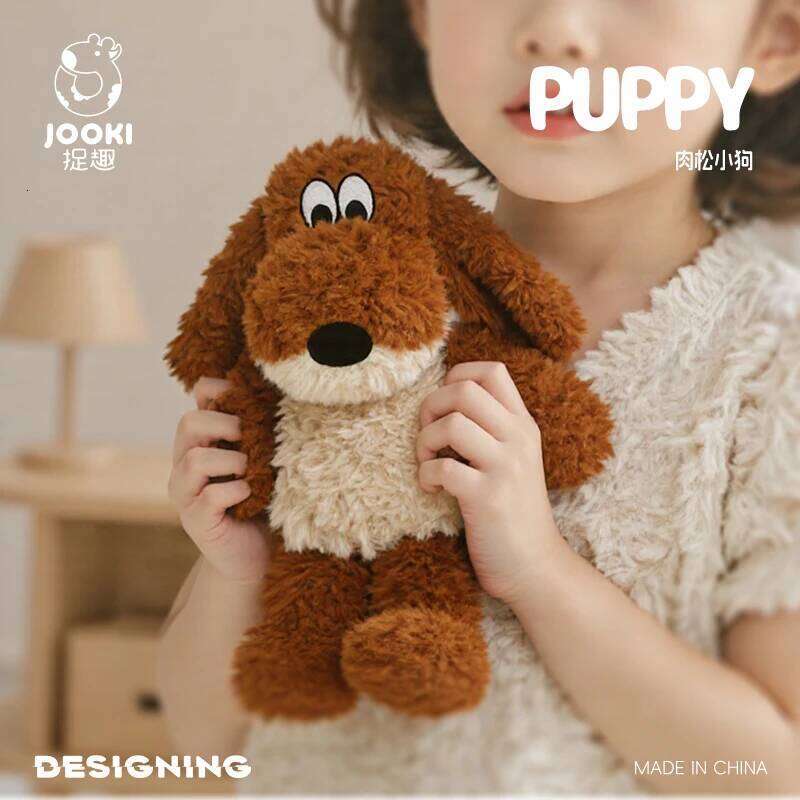 Fluffy Cartoon Meatloaf Plush - Super Soft Stuffed Dachshund Beagle Plushie Kawaii Huggable Toy for Kids & Dog Lovers Y260128
