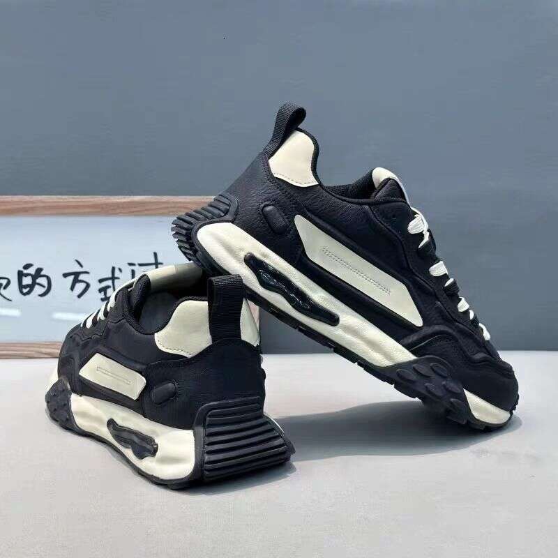 Men's 2025 Autumn New Versatile Trendy Thick-Soled Height-Increasing Wear-Resistant Ultra-Light Comfortable Fashion Casual Sneakers